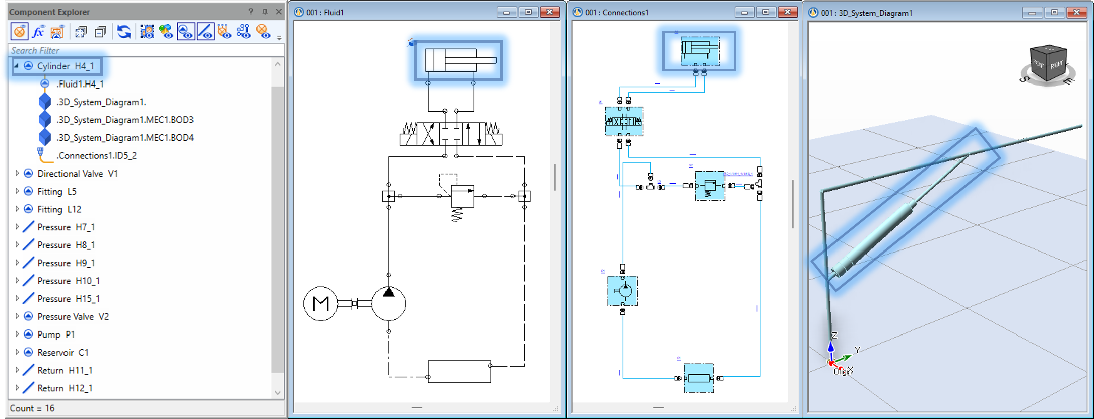 Esploratore di componenti